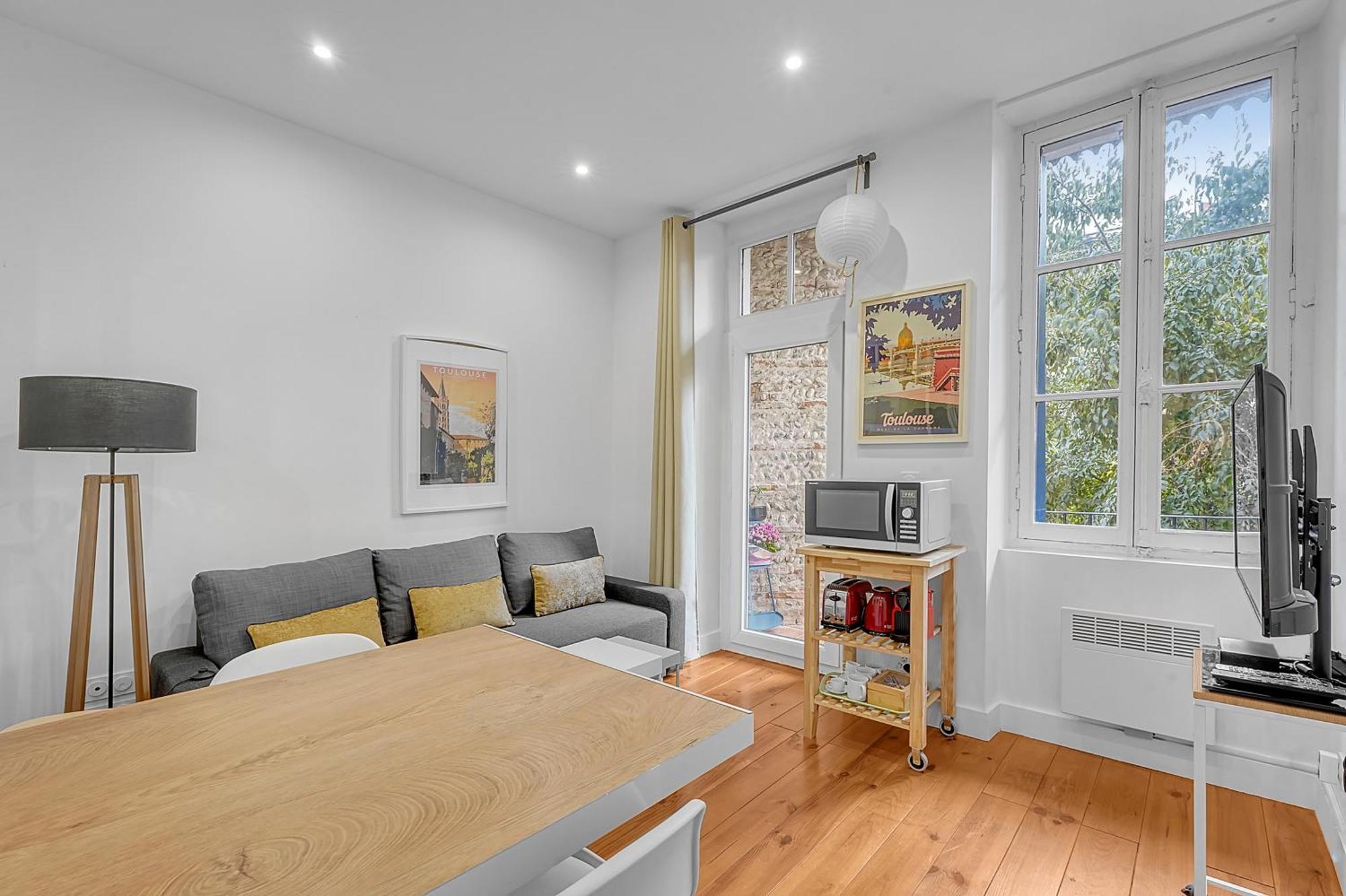 Le Cosy - T2 Hypercentre Au Calme Avec Parking Appartement Toulouse Buitenkant foto