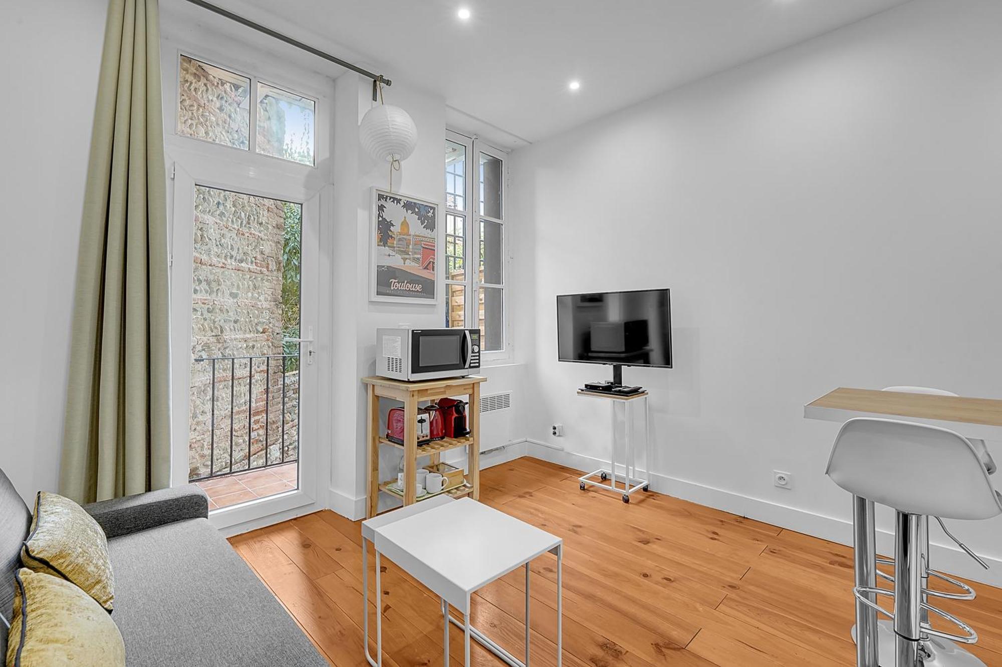 Le Cosy - T2 Hypercentre Au Calme Avec Parking Appartement Toulouse Buitenkant foto