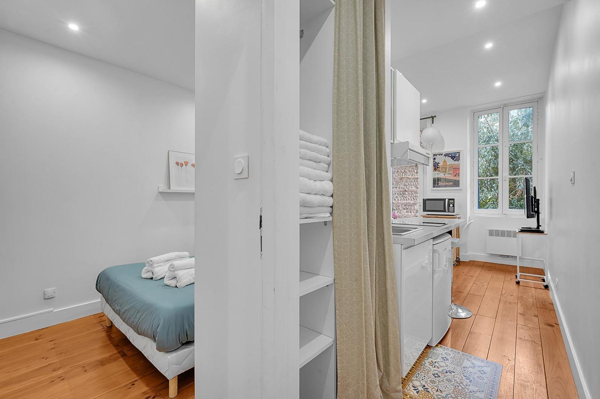 Le Cosy - T2 Hypercentre Au Calme Avec Parking Appartement Toulouse Buitenkant foto